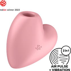 Satisfyer Cutie Heart, 8 cm, rosa