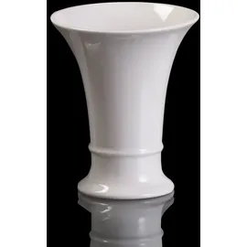 Kaiser Porzellan Vase Trompete klassisch Kaiser Porzellan weiß