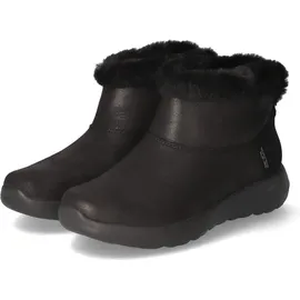 SKECHERS Damen Stiefeletten/Slip Ins ON The GO Joy Schwarz Textil, Größe:351⁄2, Farbauswahl:schwarz - On-The-Go - Cozy Dream 35,5