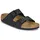 Birkenstock Arizona Bs Synthetik Schmale Weite Damensandalen schwarz/grau/braun - 39