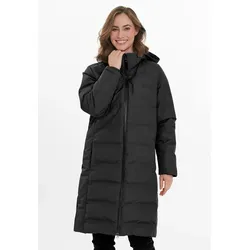 Outdoorjacke WHISTLER "Mateo", Damen, Gr. 38, schwarz, 100% Polyester, kariert, unifarben, casual, lang, ohne Ausschnitt, Langarm, Jacken, im einfarbigen Design