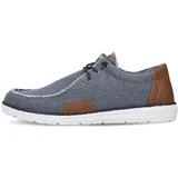 Rieker Herren-Slipper-Sneaker Blau, Farbe:blau, EU Größe:44 -