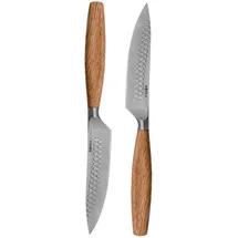 Boska Oslo+ Steakmesser-Set 2-tlg. Edelstahl/Europäisches Eichenholz