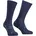 Grip-Socken 2 Blau/Weiß 37-40