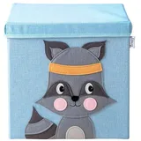 Lifeney Aufbewahrungsbox mit Deckel 1-tlg. Blau