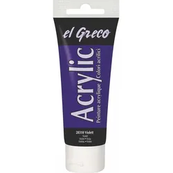 KREUL el Greco Acrylic Violett 75 ml Tube