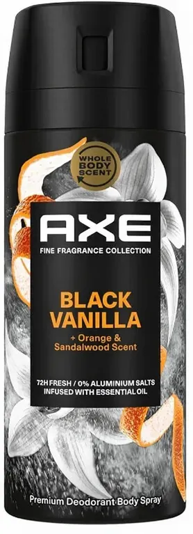 AXE Feines Duft Körperspray Schwarze Vanille