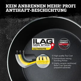 FMprofessional Profi-Bratpfanne Resist 28 cm