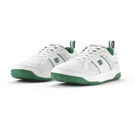 Wilson Pickle Pro Herren-Pickleball-Schuhe, Klassisches Design, Hervorragende Passform, Robuste Struktur, Mit atmungsaktivem Mesh, Bosphorus/Weiß/Bosphorus, Größe 9,5