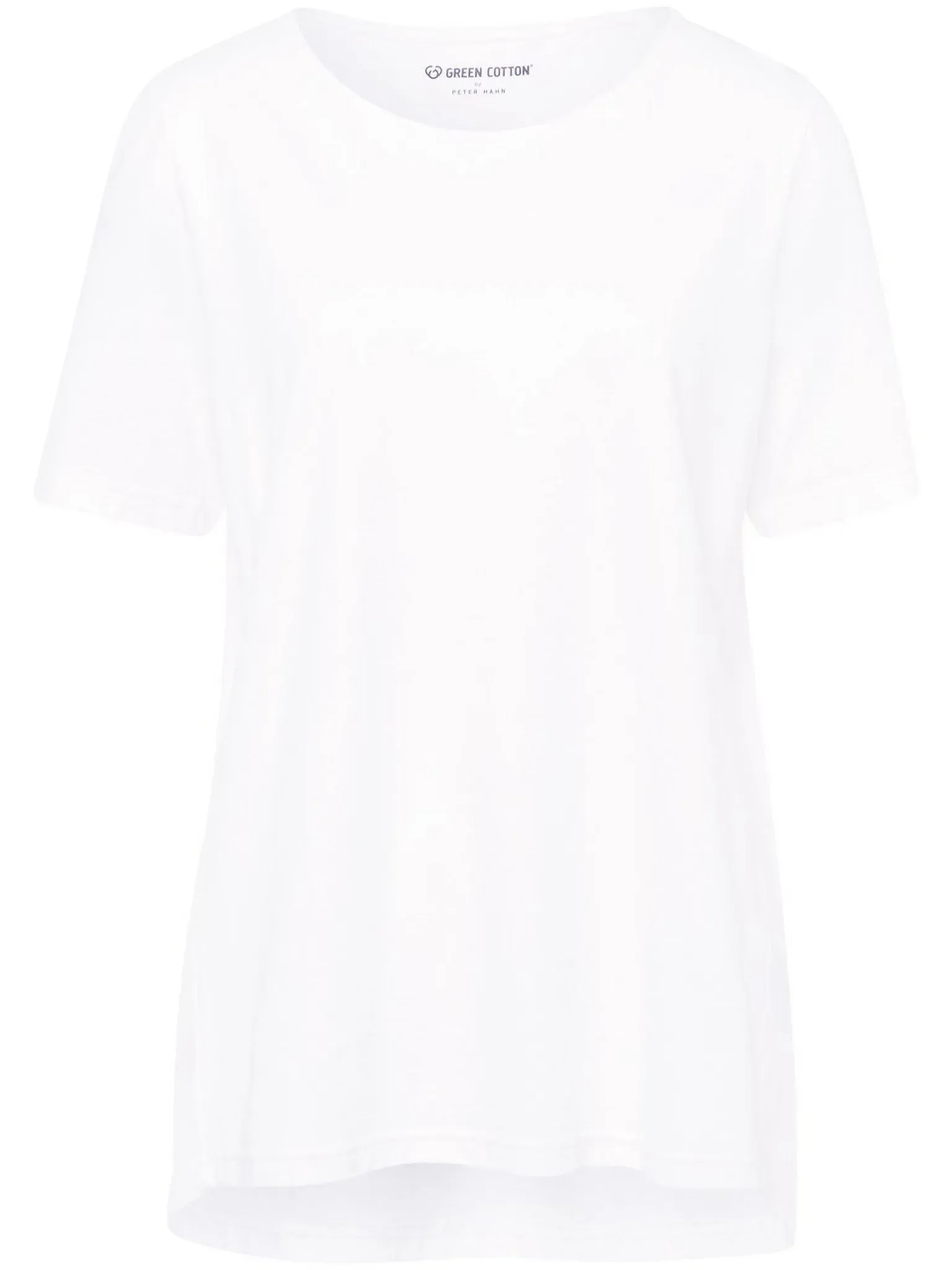Le T-shirt Benedikte 100% coton  Green Cotton blanc