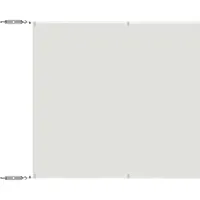 VidaXL Senkrechtmarkise 60 x 1000 cm weiß