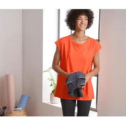 Tchibo - Sportshirt - Damen - Gr. XL - orange