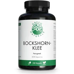 Green Naturals Bockshornklee 2600mg + Saponine Kapseln vegan