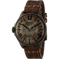 U-Boat 9600/A Herrenuhr Darkmoon Unico 45mm 50M - Braun/Braun