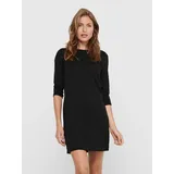 Only Jerseykleid Midi Schwarz S