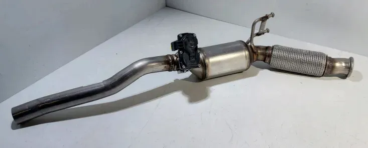 Original Volkswagen Abgasrohr mit Katalysator