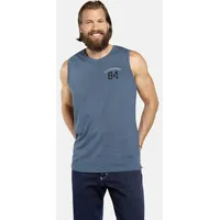 Jan Vanderstorm Doppelpack Tanktop PORO in blau grau |