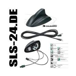Calearo Shark II BI-TV Radio AM FM Analog Digital Dachantenne HC97 Haifischfl...