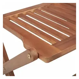 vidaXL Gartenstuhl klappbar 41 x 41 x 91 cm braun 8 St.