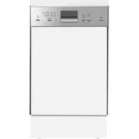 Amica EGSP 561 000 E Einbau-Geschirrspüler (teilintegrierbar, 448 mm breit, Edelstahl)