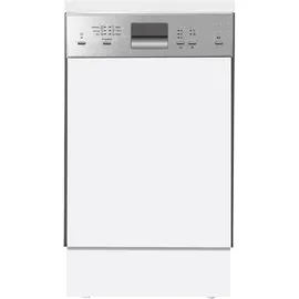 Amica EGSP 561 000 E Einbau-Geschirrspüler (teilintegrierbar, 448 mm breit, Edelstahl)
