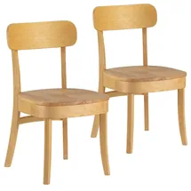 VS Venta-stock Stuhl-Set 2 Nala Holz gelb