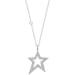 Elli Stern Astro Kristalle 925 Silber Ketten   Damen 