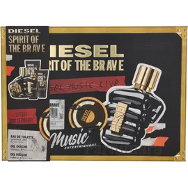 Diesel Spirit Of The Brave Eau de Toilette 125 ml + Shower Gel 100 ml + Shower Gel 50 ml Geschenkset