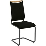 Venjakob Schwingstuhl, Anthrazit, Schwarz, Eiche, Holz, Metall, Textil, Eiche, Rundrohr, C-Form, 47x99.0x59 cm, Goldenes M, Made in Germany, Dgm, DGM-Klimapakt, DGM-Emissionslabel, Lederauswahl, Stoffauswahl, Typenauswahl, Gestellauswahl, Esszimmer, Stühle, Esszimmerstühle, Schwingstühle