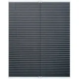 Lichtblick Plissee Klemmfix, ohne Bohren, verspannt, grau 45x130 cm