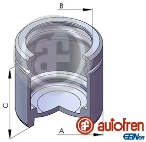 AUTOFREN SEINSA Kolben, Bremssattel d025107 für Opel Ford RENAULT Volvo MG ALFA ROMEO Fiat / LANCIA BMW Citroën HONDA MAZDA ROVER TOYOTA VW VAG