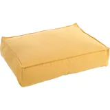 Flamingo Orthopädisches Hundebett Baldar – Rechteckig, Gelb, 80 cm | Ergonomischer & Bequemer Schlafplatz für Hunde!