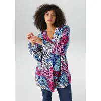 aniston plus Schluppenbluse mit extravaganten farbenfrohes Animaldessin - NEUE KOLLEKTION