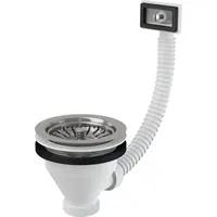 Alcaplast Alcadrain Ablaufventil für Spülbecken 6/4" mit einem Edelstahlgitter