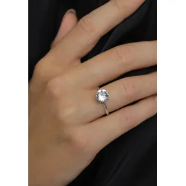 Elli Ring 925 Sterling Silber Verlobungsring in Silber | Gr.: 58