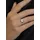 Elli Ring 925 Sterling Silber Verlobungsring in Silber | Gr.: 58