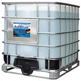 Electronicx AdBlue 1000 Liter für Diesel IBC Container - Harnstofflösung ISO 22241/1, DIN 70070 VDA-lizenziert - SCR-Abgasnachbehandlung