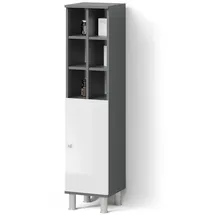 livinity Fucino Midischrank 30 x 130,6 x 30 cm Weiß