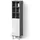livinity Fucino Midischrank 30 x 130,6 x 30 cm Weiß