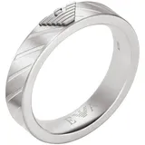 Emporio Armani EGS2924040512 Herren Ring Edelstahl Silber 20,1 mm Größe 63