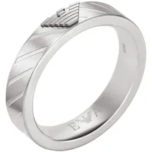 Emporio Armani EGS2924040512 Herren Ring Edelstahl Silber 20,1 mm Größe 63