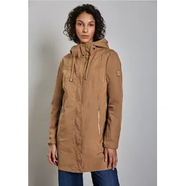 STREET ONE Langer Windbreaker - Braun