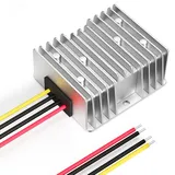 DC 12V auf 24V Spannungswandler, DC 12V zu 24V 15A 360W Transformator Auto Netzteil Wandler Konverter Trafo Adapter Wasserdichter für Auto PKW LKW Kfz Motor Boot DC 9-20V Breit Eingänge