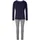 Tom Tailor Zweiteiliger Langer Pyjama Blau 44