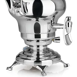 BEEM ODESSA + Samowar 3 l | Edelstahl | Türkischer Teekocher elektrisch | 1800 W| 1 l Edelstahl-Teekanne mit Sieb | 3 l Wasserkocher | NEU: Dispenser mit Einhand-Bedienung
