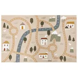 Atmosphera - Kinderteppich straße Niels Jute 100x150cm