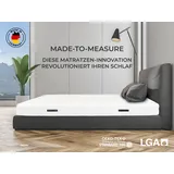 machalke® Kaltschaummatratze »Mac Dreamy de Luxe«, 20 cm hoch, Raumgewicht: 70 kg/m3, (1 St.), Premium Matratze in verschiedenen Größen, luxuriöse Wendematratze weiß - 100 kg),