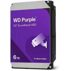 WD Purple Surveillance Festplatte - 6 TB