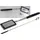ChiliTec Teleskopspiegel LED-Beleucht. Länge 28-88cm Spiegel
