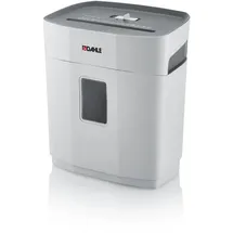 DAHLE Aktenvernichter 5 Blatt Partikelschnitt 5 x 18 mm P-4 12l Vernichtet auch Heftklammern,